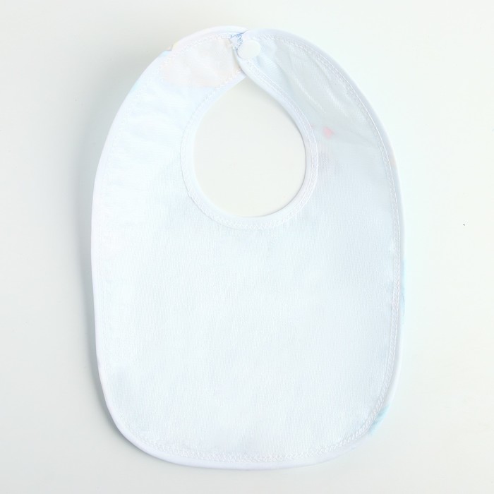 Нагрудник детский непромокаемый «Для мальчишек», на кнопках, цвета МИКС