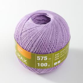 

Пряжа KROK max (КРОК мах) 34% хлопок, 33% лен, 33% вискоза 575м/100гр св.фиал_x1 (30968)