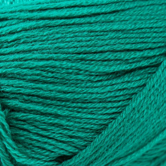 Пряжа Lidiya quatro (Лидия кватро) 50% шерсть, 50% акрил 400м/100гр (920 зел.бир.)