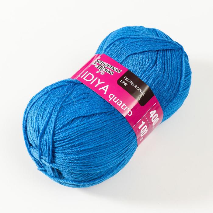 

Пряжа Lidiya quatro (Лидия кватро) 50% шерсть, 50% акрил 400м/100гр (131 мадонна)