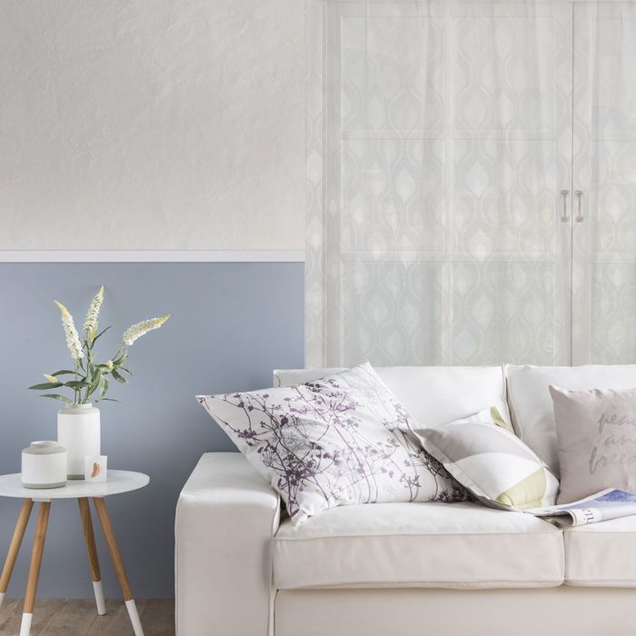 Тюль "Этель" 135х260 Белые лепестки, 100% п/э