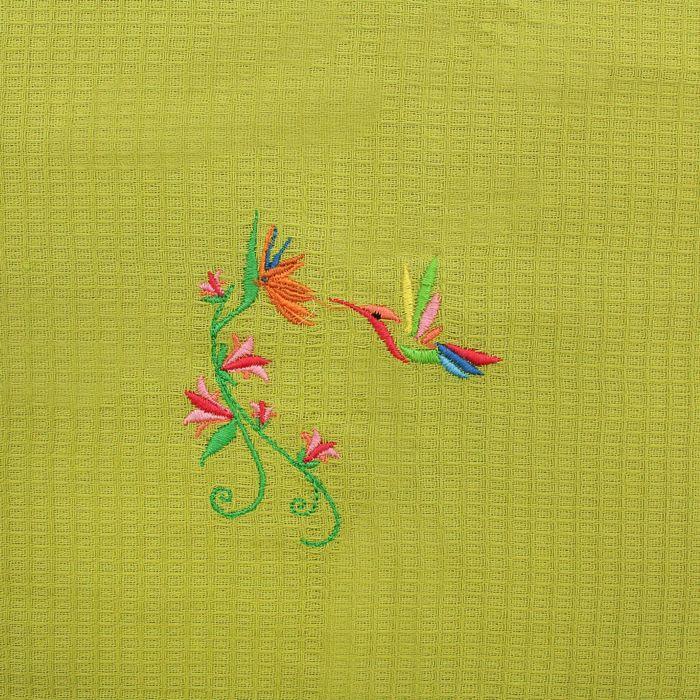 Набор вафельных полотенец "Доляна" Колибри , 40х70 см- 3шт,100% хл,150 гр/м2