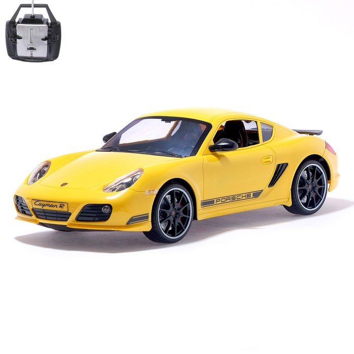 Машина радиоуправляемая "Porsche Cayman R", масштаб 1:10, работает от аккумулятора, свет