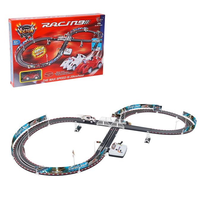 Автотрек "Гонщик", длина 295 см, работает от батареек