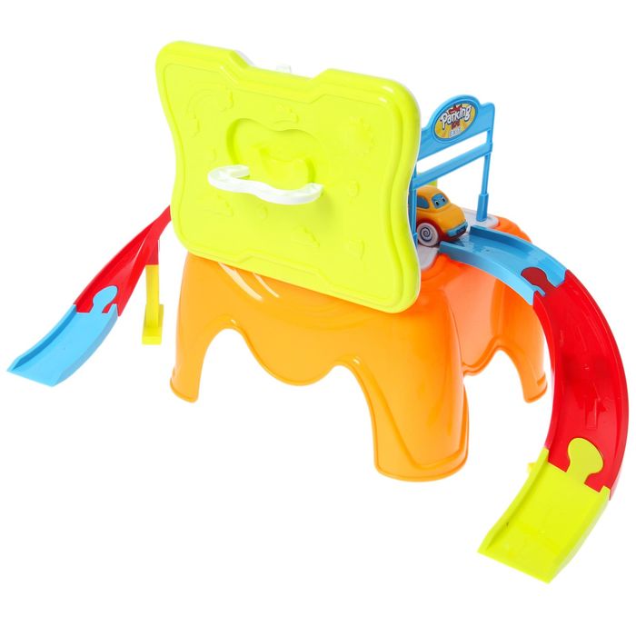 Парковка "Заправочная станция", световые и звуковые эффекты