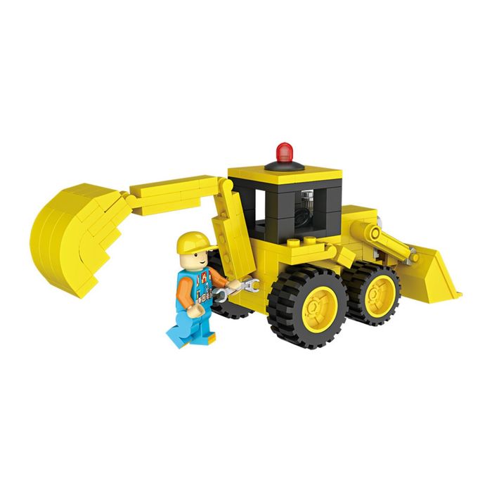 Конструктор «Забавный экскаватор», 151 деталь