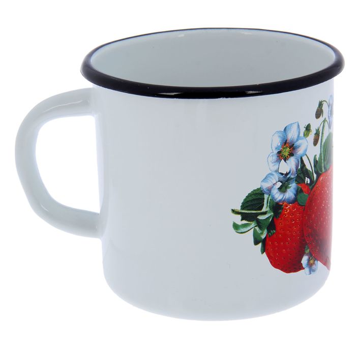 Кружка 1 л "Клубника"