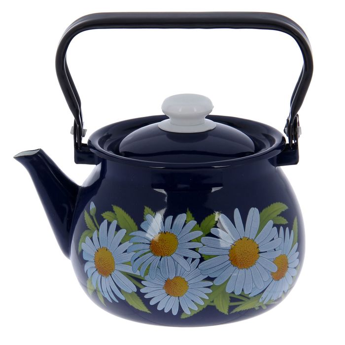 Чайник 2 л "Ромашка", с крышкой