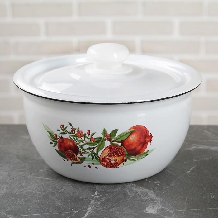 Салатник 1,5 л "Гранат", с крышкой