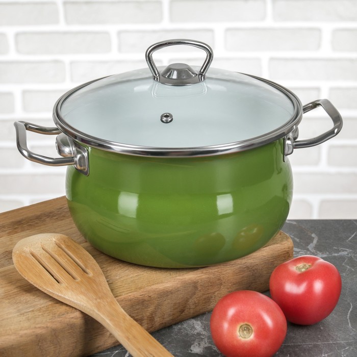 Набор кастрюль цилиндро-сферических "Вильямс", 3 шт: 1,5 л, 2,5 л, 3,5 л