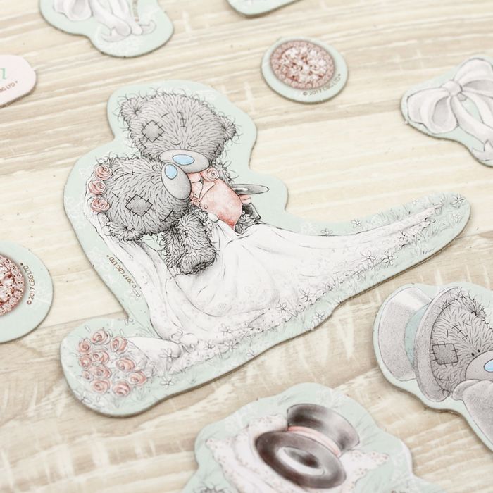 Me To You Чипборд вырубной для скрапбукинга "Счастье это просто", 29.5 х 29.5 см