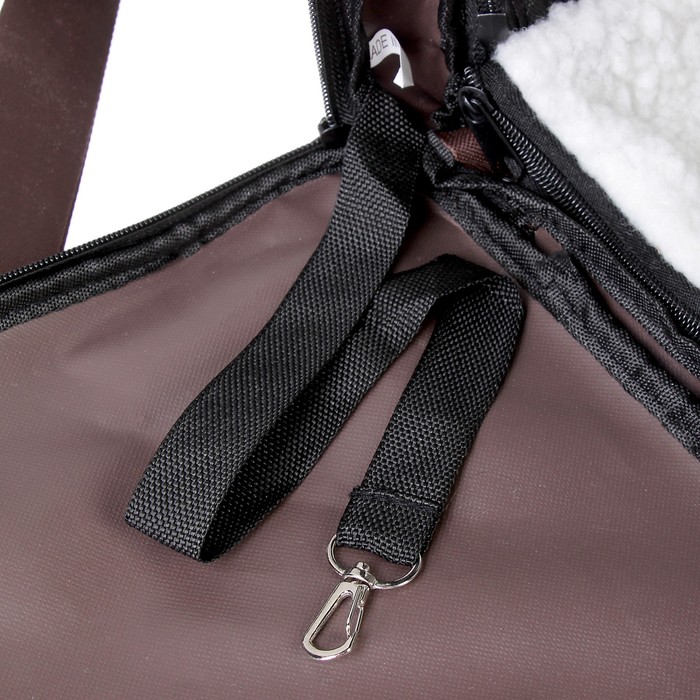 Сумка для переноски животных с мини-вольером, 41 х 23,5 х 27,5 см, микс цветов