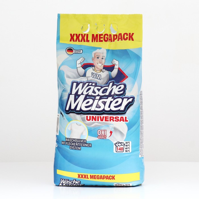 Стиральный порошок WascheMeister Universal универсальный,10,5 кг