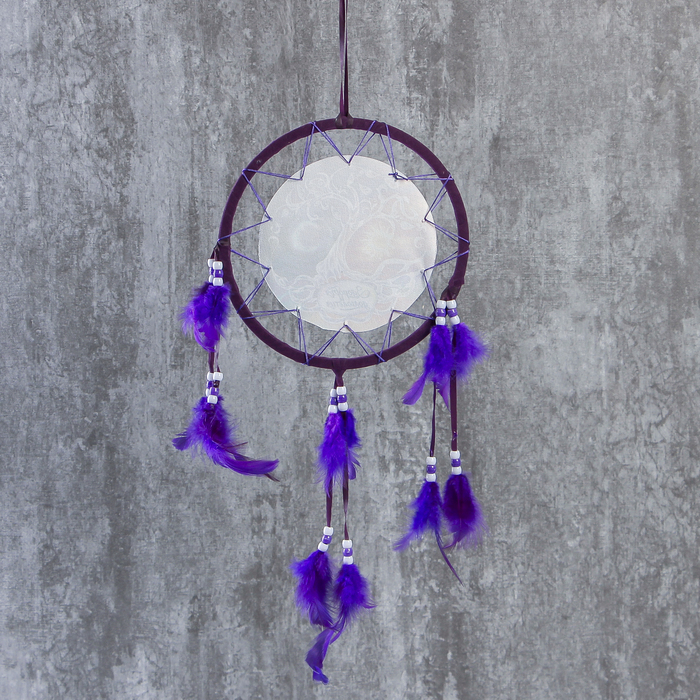 Ловец снов "Дерево долголетия и здоровья" 20х20 см