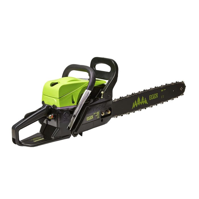 Пила бензиновая цепная EGER ПБ-5218-01, объем 52 см3, 2200 Вт, шина 18"/450 мм