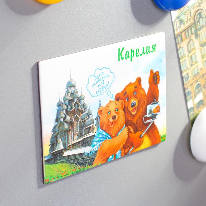 Магнит двусторонний «Карелия»