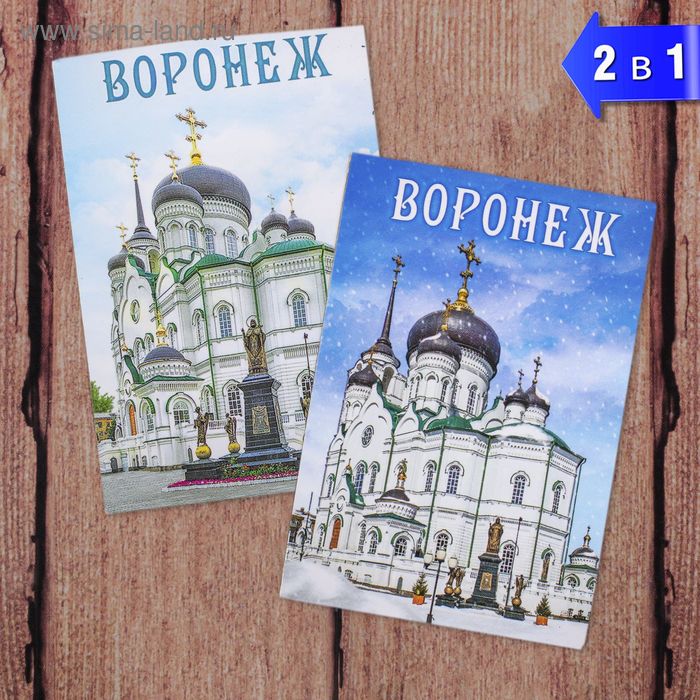

Магнит двусторонний «Воронеж»