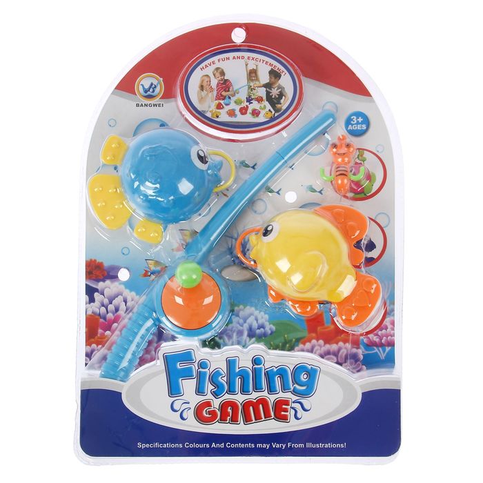 Рыбалка большая "Ловись, рыбка", цвета:МИКС