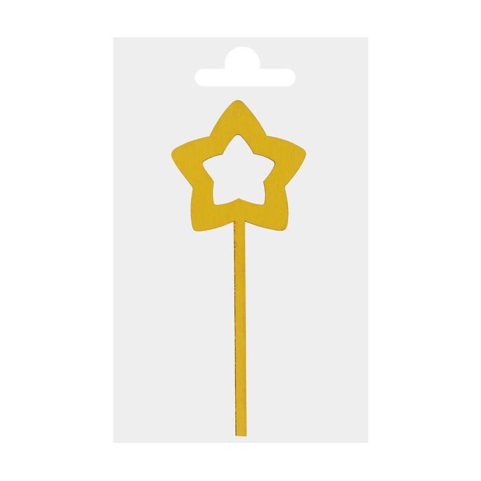 Топпер "Звезда" желтый