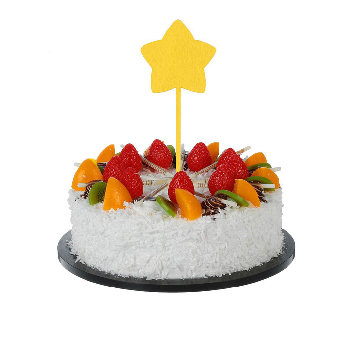 Топпер "Звездочка" желтый