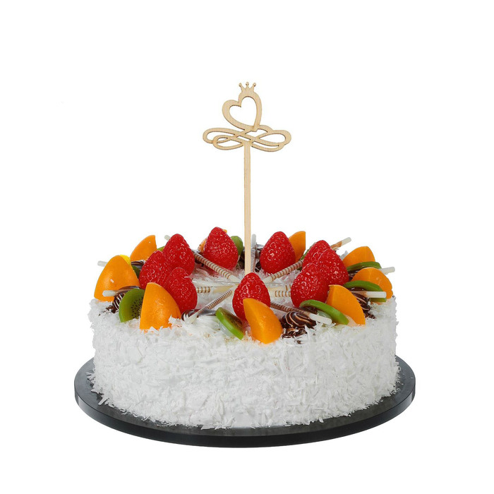 Топпер "Сердце в короне"