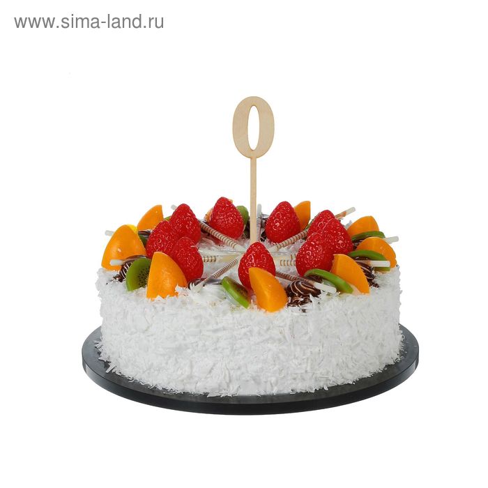 Топпер «Цифра 0»