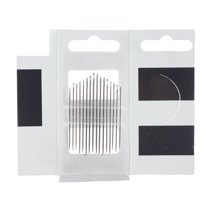 Иглы швейные, особо острые, №1-5, 16шт