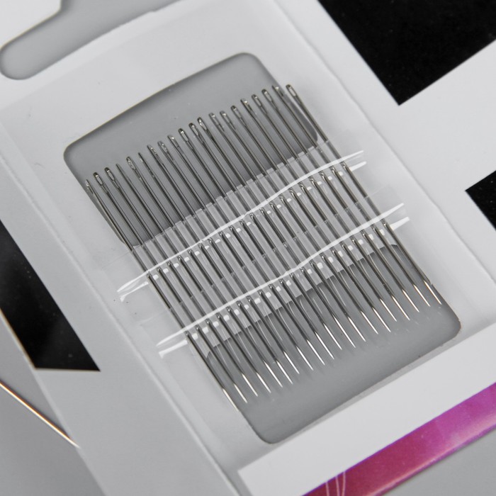 Иглы швейные, особо острые, №7, 20шт