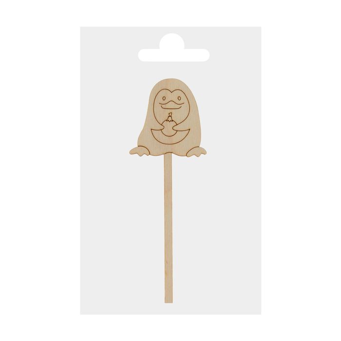 Топпер "Пингвин с елочным шаром"