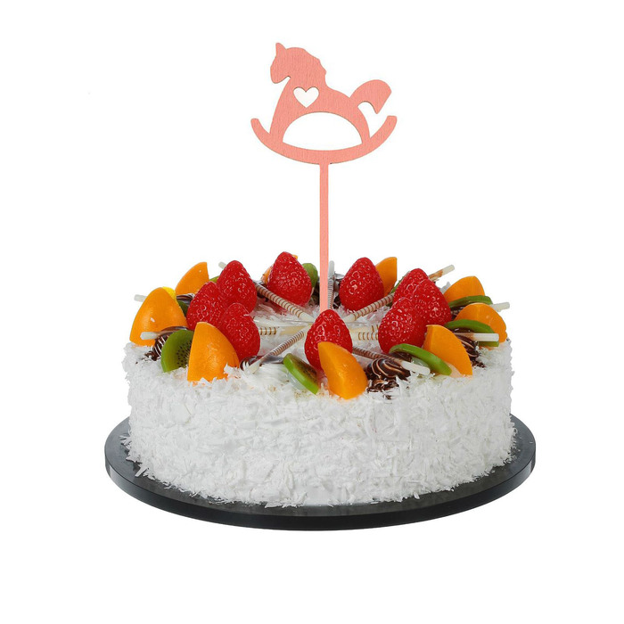 Топпер "Лошадка" розовый