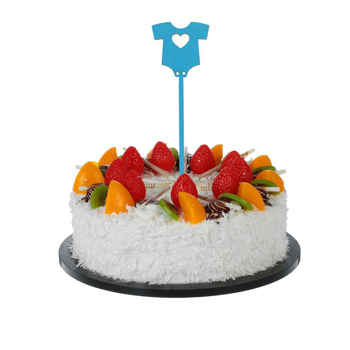 Топпер "Распашонка" голубой