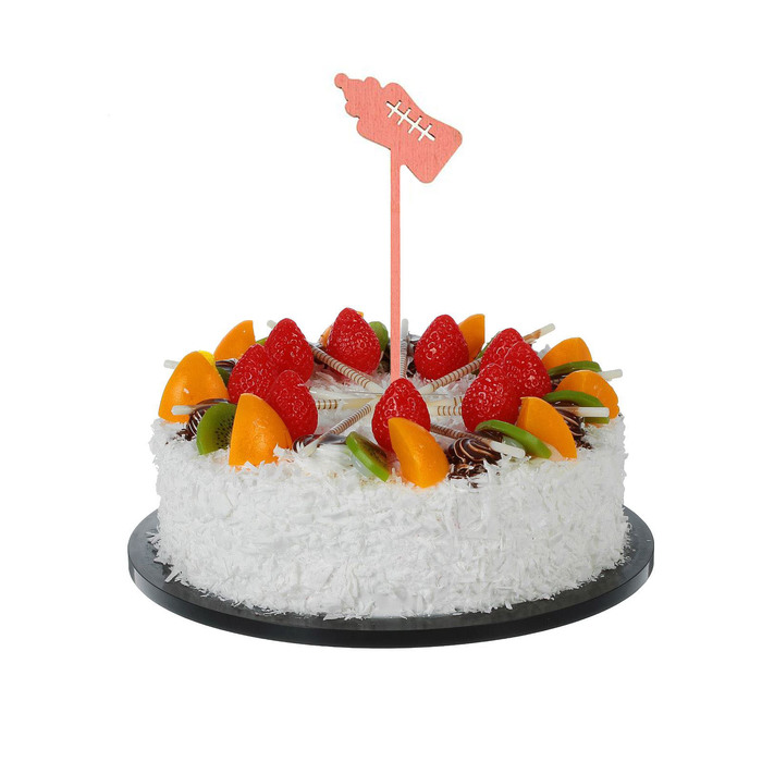 Топпер "Бутылочка" розовый