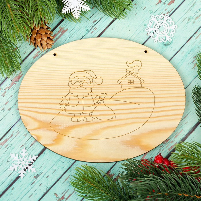 Доска "Дед мороз"