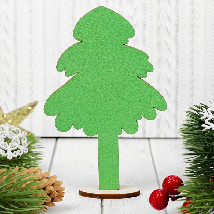 Подвеска "Ель пушистая на подставке"