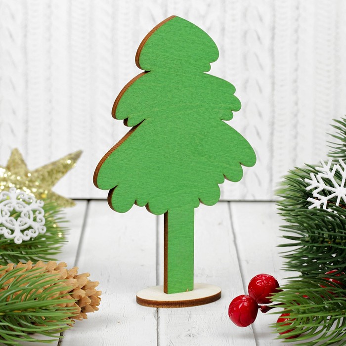 Подвеска "Ель пушистая на подставке"