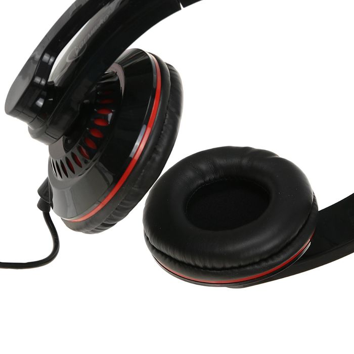 Гарнитура стерео Gembird MHS-783 , регулятор громкости, черный