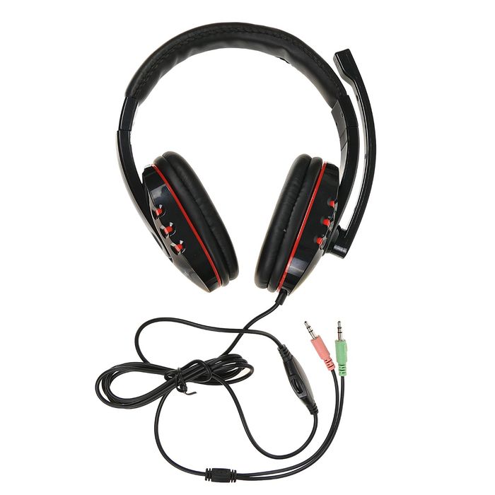 Гарнитура стерео Gembird MHS-782 , регулятор громкости, черный