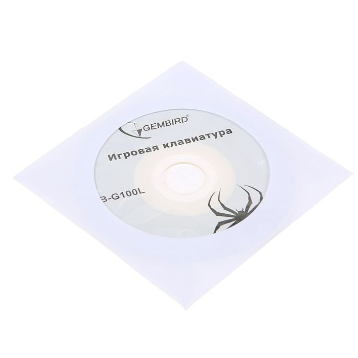Клавиатура игровая Gembird KB-G100L, синяя подсветка, создание макросов
