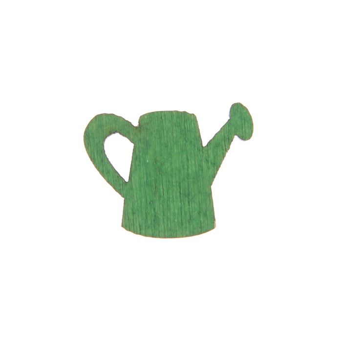 Набор декоративных элементов из фанеры "Лейки" 13 шт 1,7х2,2х0,3 см