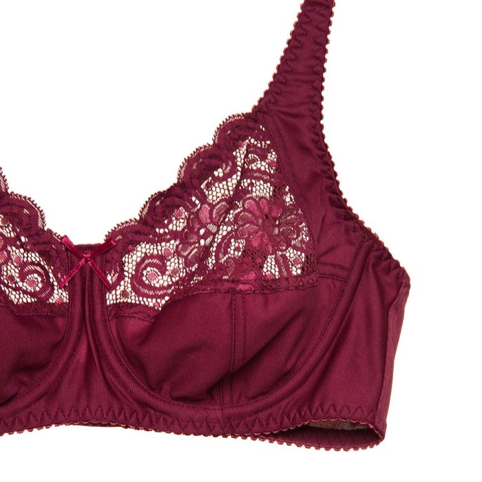 Бюстгальтер женский М-35 цвет рубин, р-р 85C