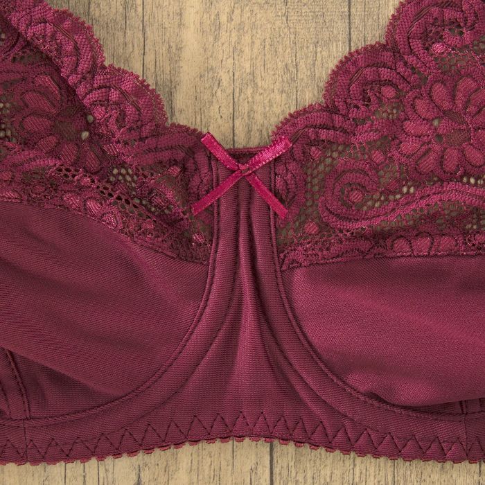 Бюстгальтер женский М-35 цвет рубин, р-р 85C