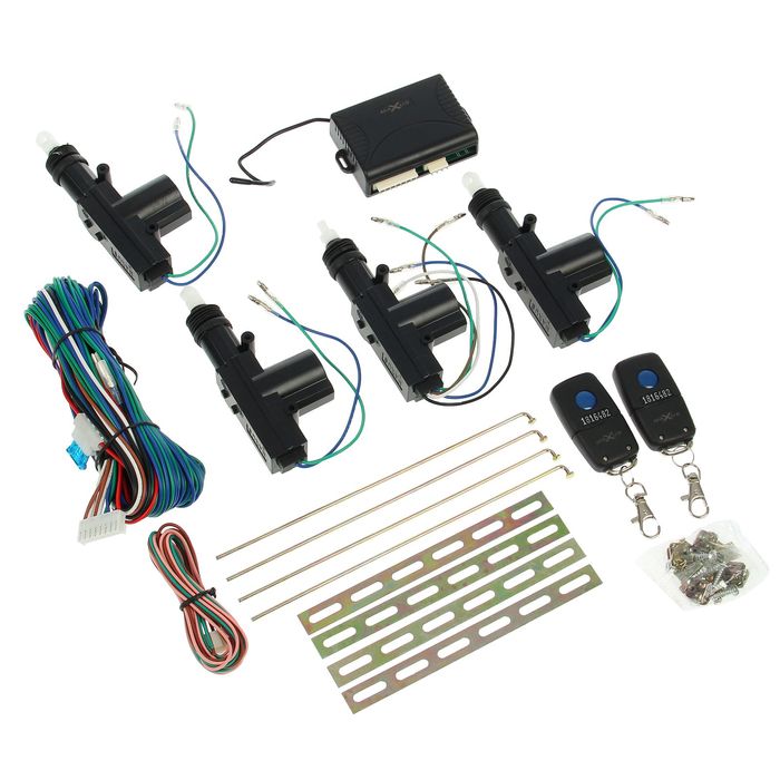 Центральный замок "Орион",  YR-308-4D, 4 активатора, 2 брелока под ключ, для ВАЗ и иномарок   260198