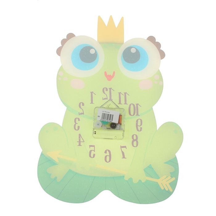 Часы настенные детские "Лягушка"