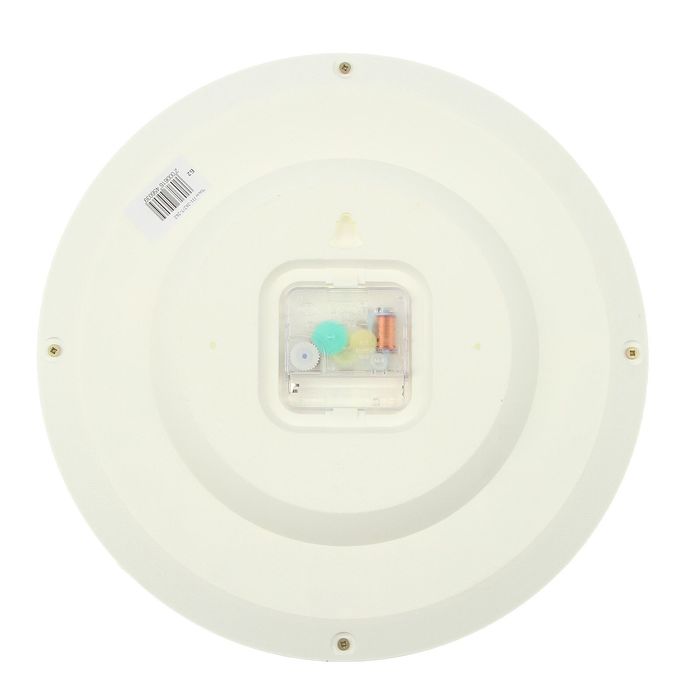 Часы настенные круглые "Собор", рисунок на ободе, 28х28 см