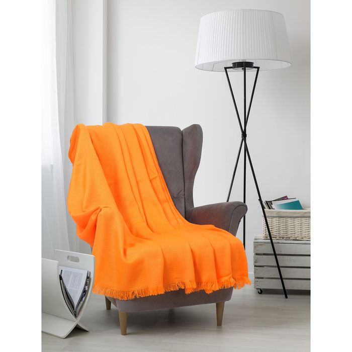 Плед ВЕРЕСК 100% модакрил 190х200см цвет 08