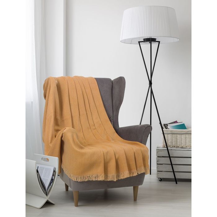 Плед ВЕРЕСК 100% модакрил 190х200см цвет 13