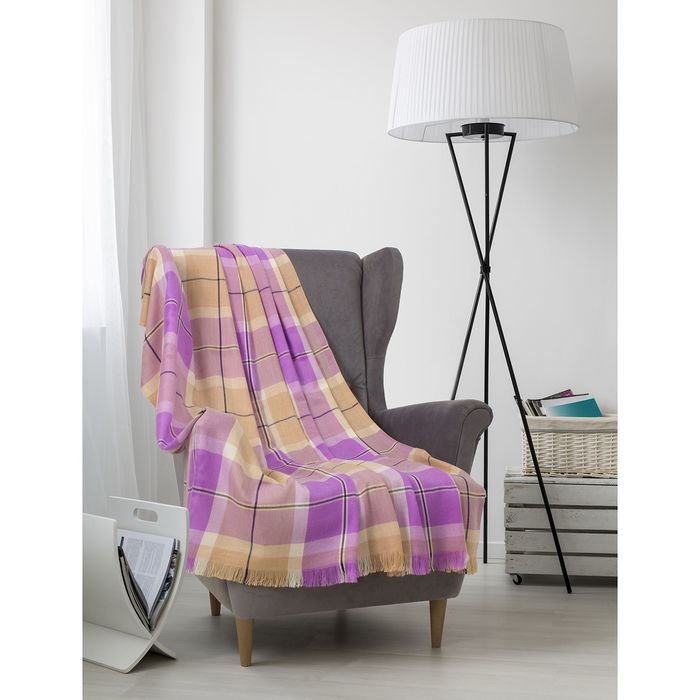 Плед КЛАССИК 100% модакрил 140х200см цвет 01