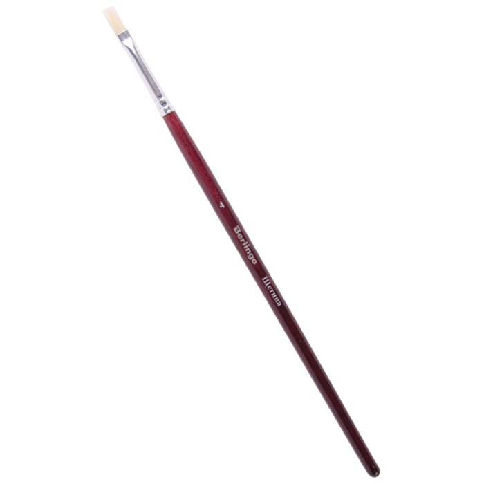 Кисть ЩЕТИНА плоская №04