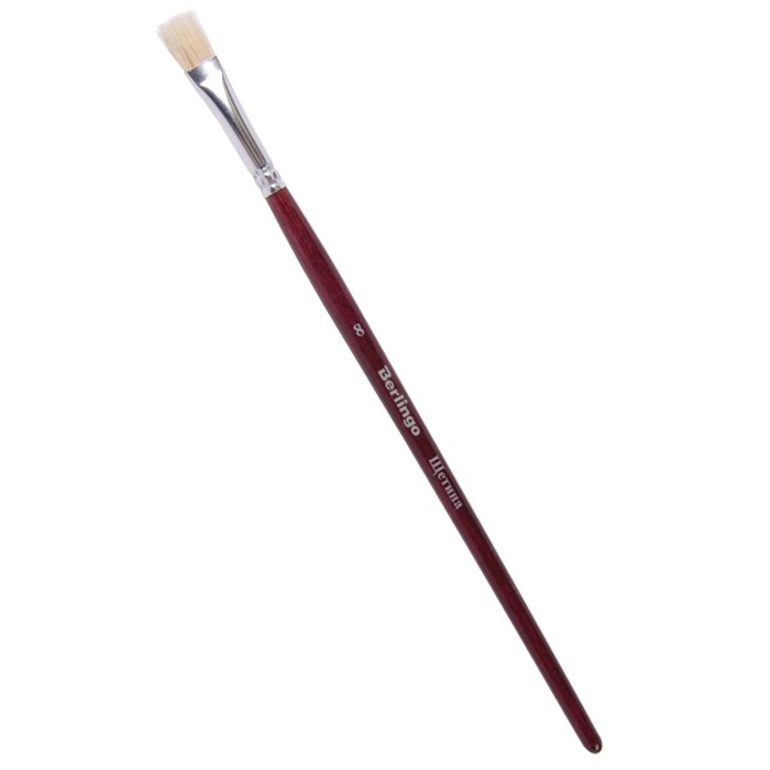 Кисть ЩЕТИНА плоская №08