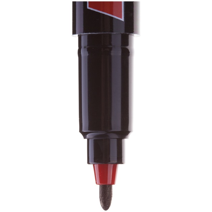 Маркер перманентный 1.0 мм Berlingo красный